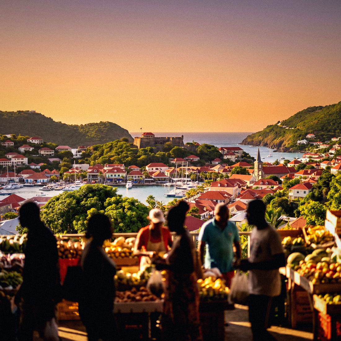 Destination voyage à Saint-Barthélemy, connectée avec une eSIM data sans roaming
