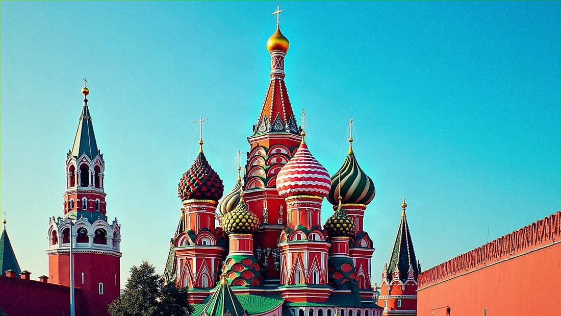 Plaza Roja de Moscú con el Kremlin