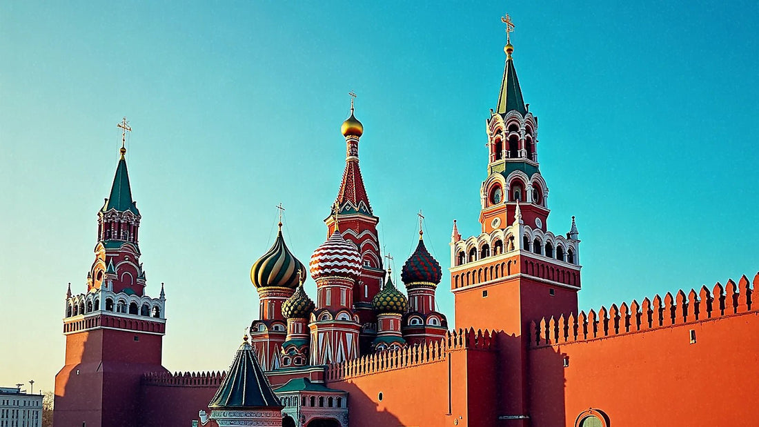 Torres del Kremlin en la Plaza Roja de Moscú