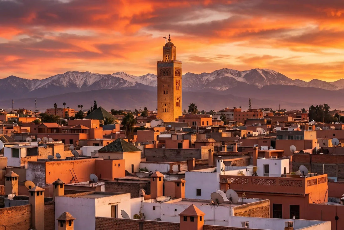 Marrakesch und das Atlasgebirge — eSIM Marokko von PuraSIM