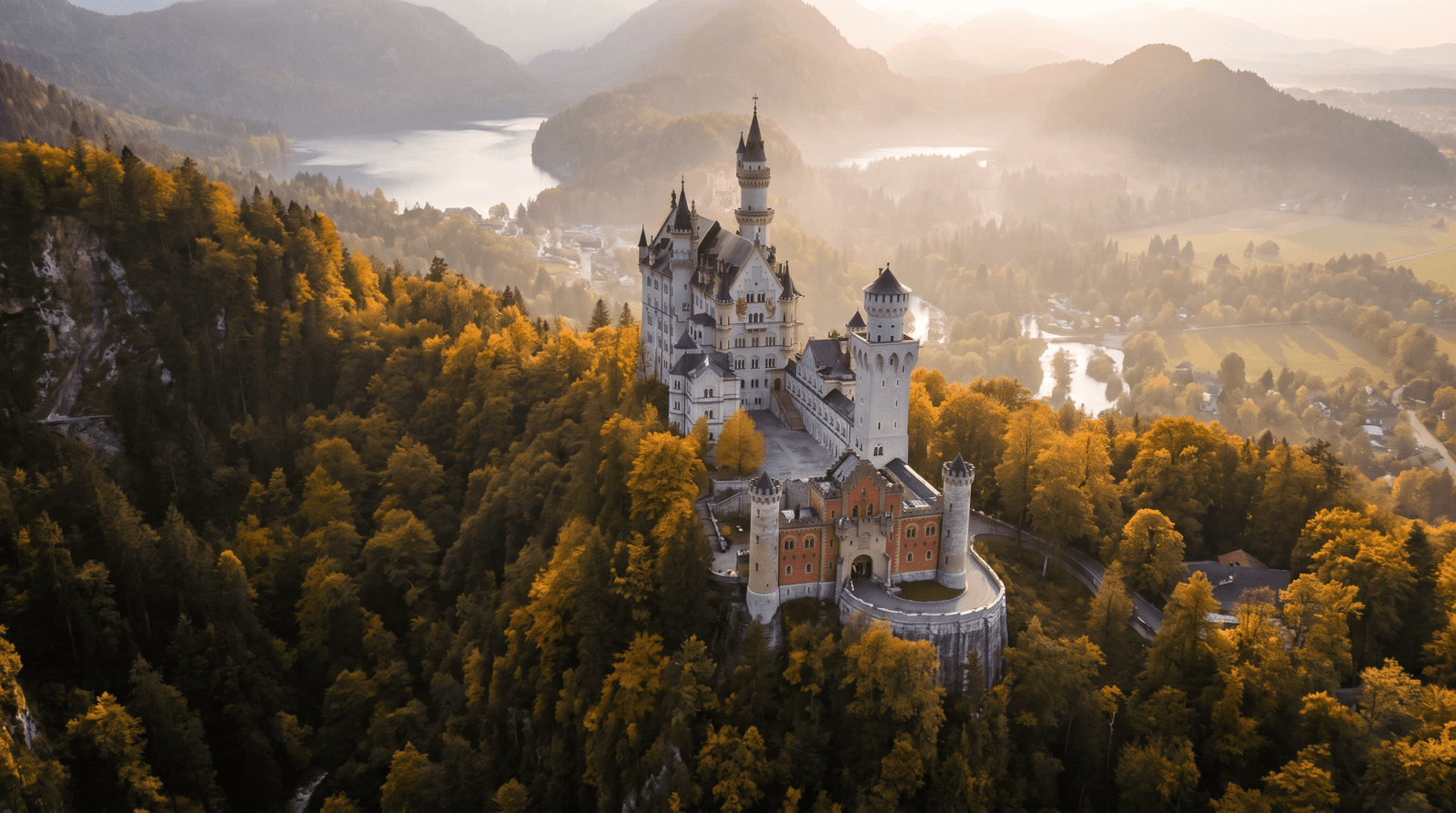 Paisaje de Alemania con cobertura 4G/5G de la eSIM de PuraSIM