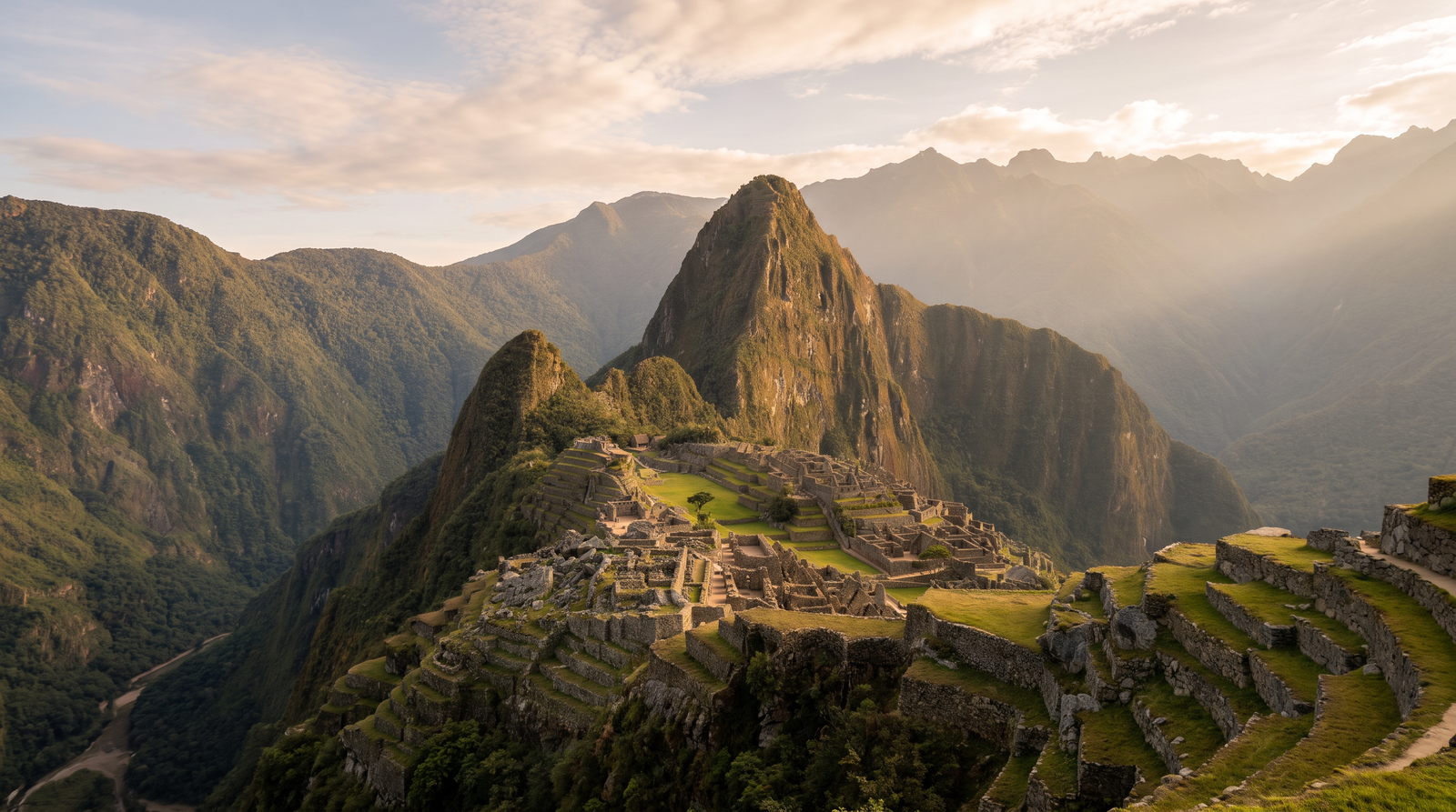 Paisaje de América del Sur con cobertura 4G/5G de la eSIM de PuraSIM