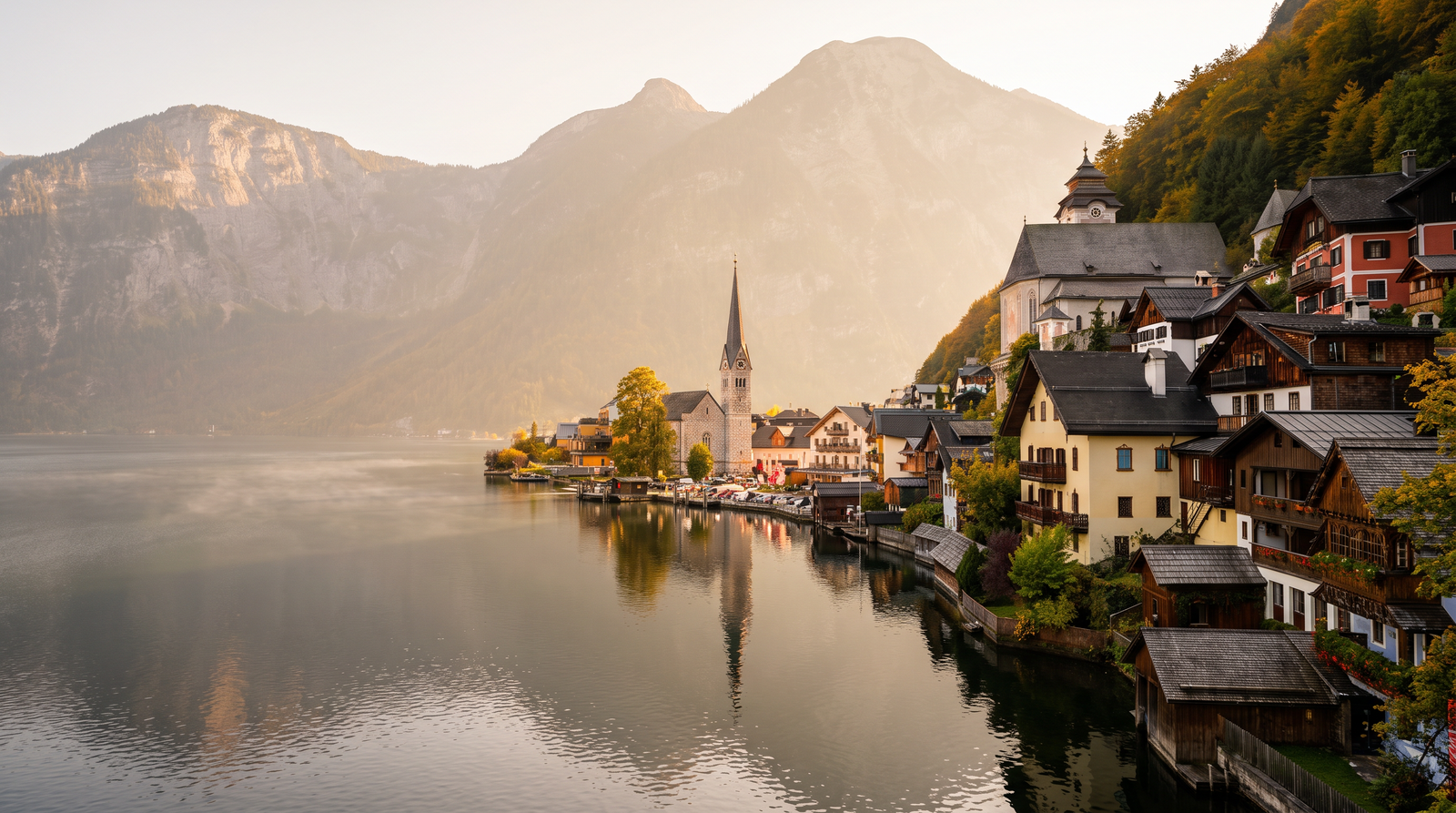 Paisaje de Austria con cobertura 4G/5G de la eSIM de PuraSIM