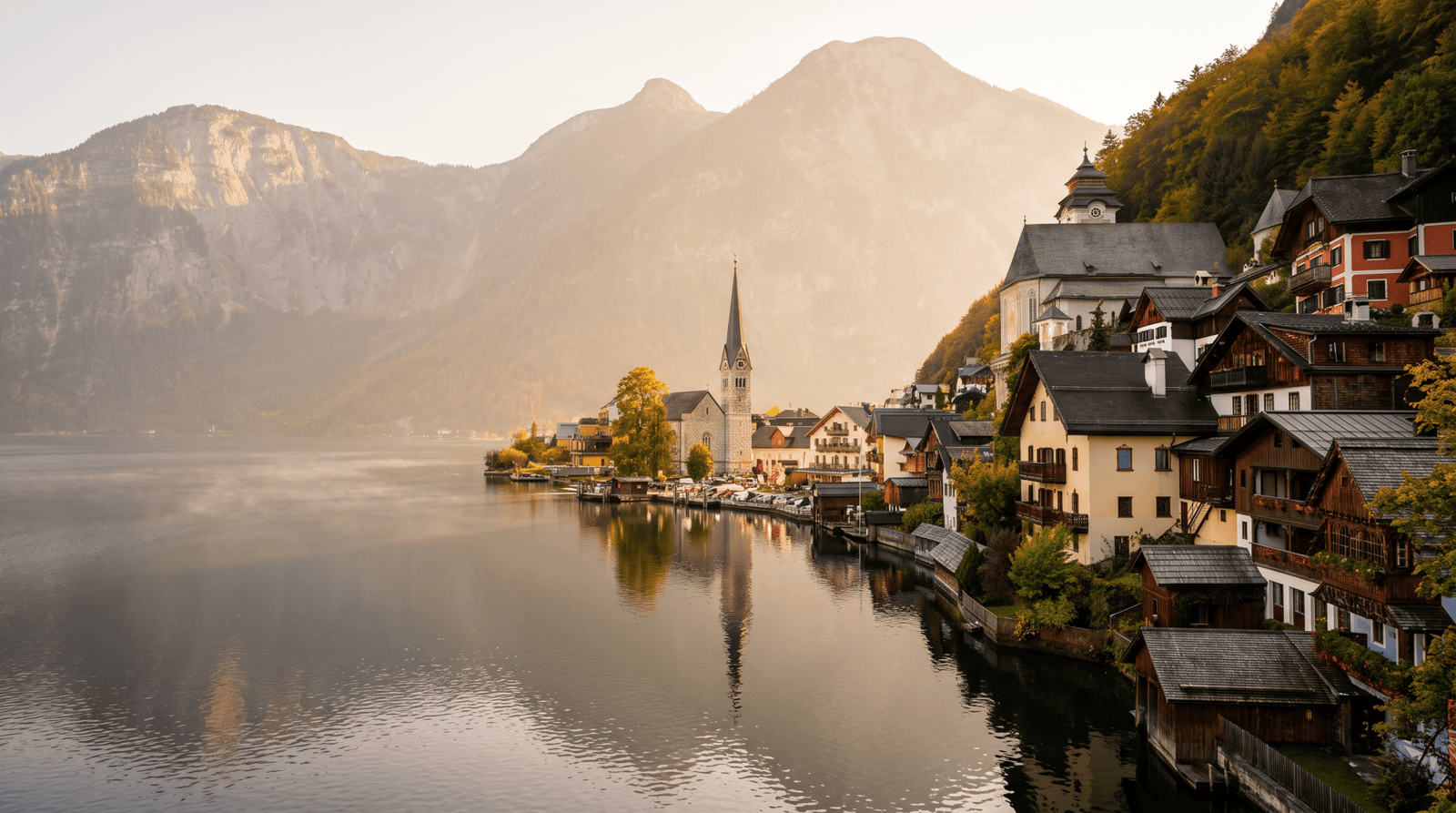 Paisaje de Austria con cobertura 4G/5G de la eSIM de PuraSIM