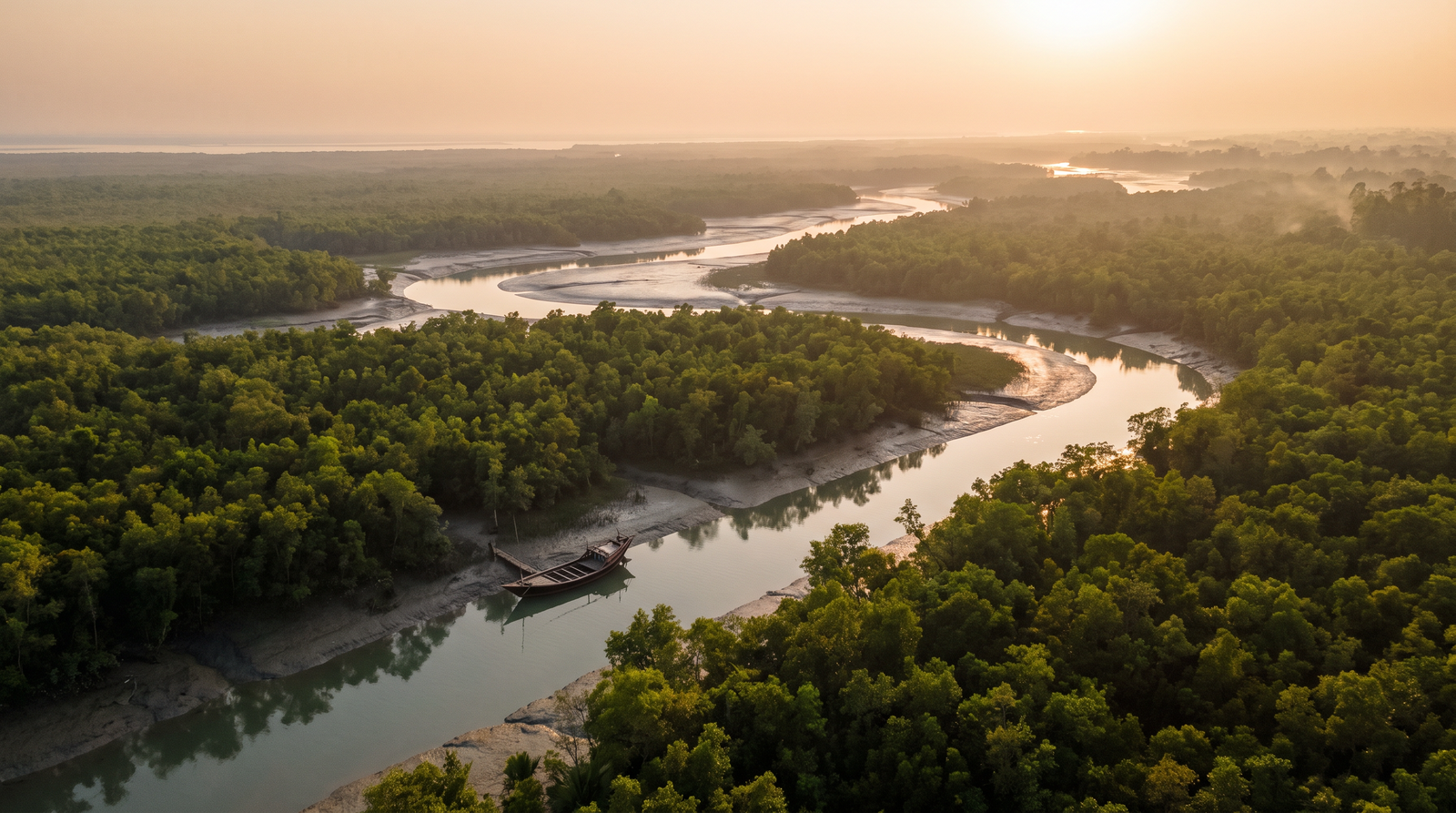 Paisaje de Bangladés con cobertura 4G/5G de la eSIM de PuraSIM
