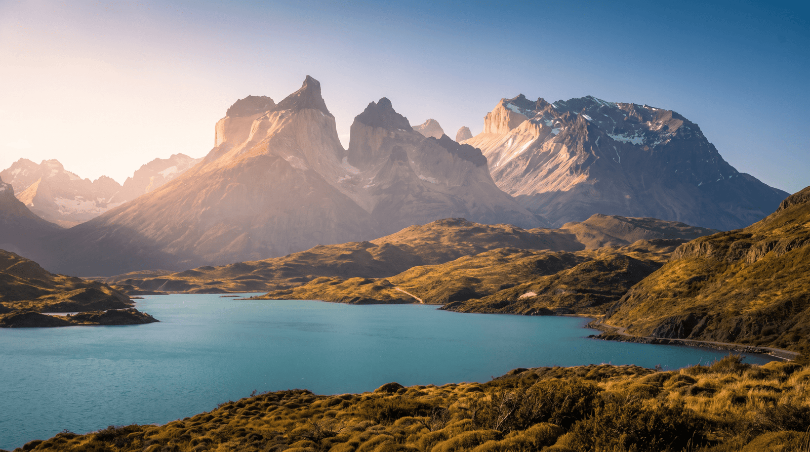 Paisaje de Chile con cobertura 4G/5G de la eSIM de PuraSIM