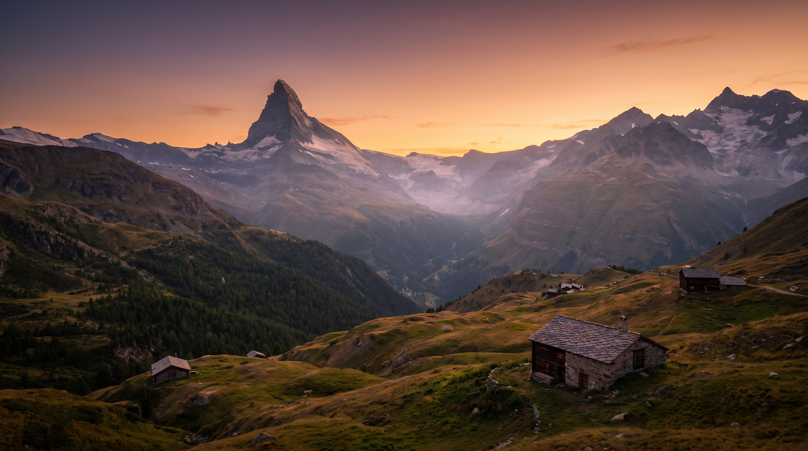 Paisaje de Europa con cobertura 4G/5G de la eSIM de PuraSIM