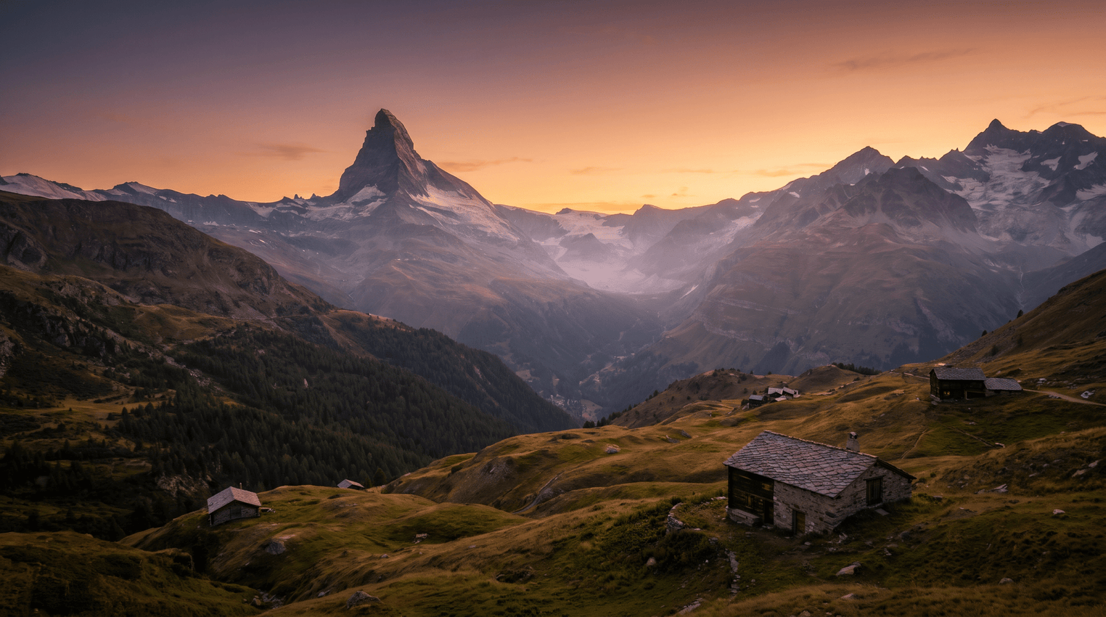 Paisaje de Europa con cobertura 4G/5G de la eSIM de PuraSIM