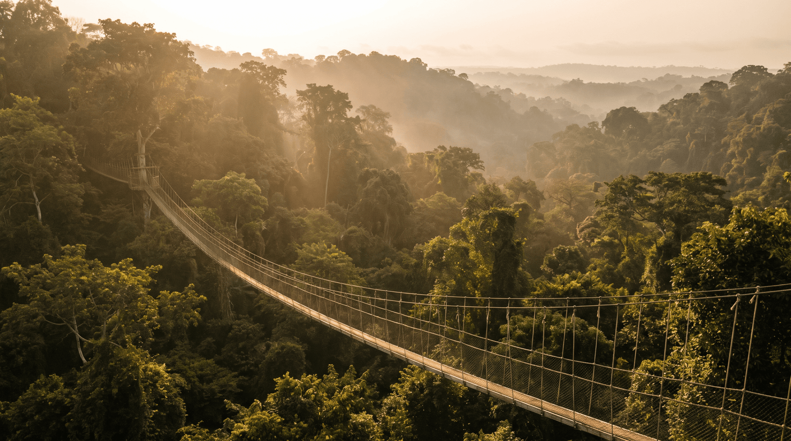 Paisaje de Ghana con cobertura 4G/5G de la eSIM de PuraSIM