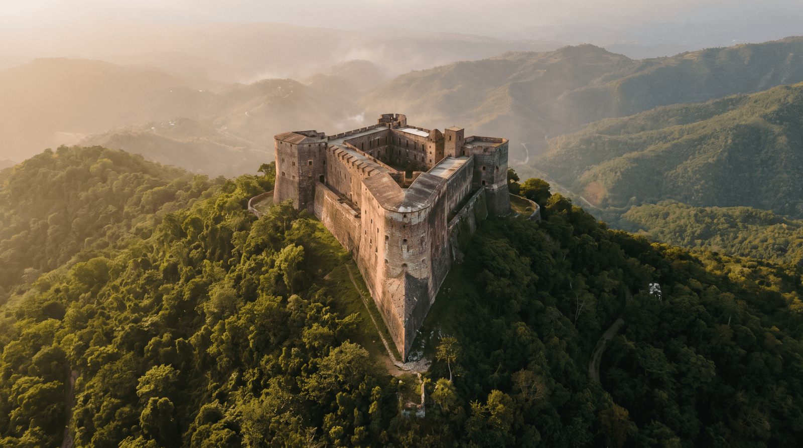 Paisaje de Haití con cobertura 4G/5G de la eSIM de PuraSIM