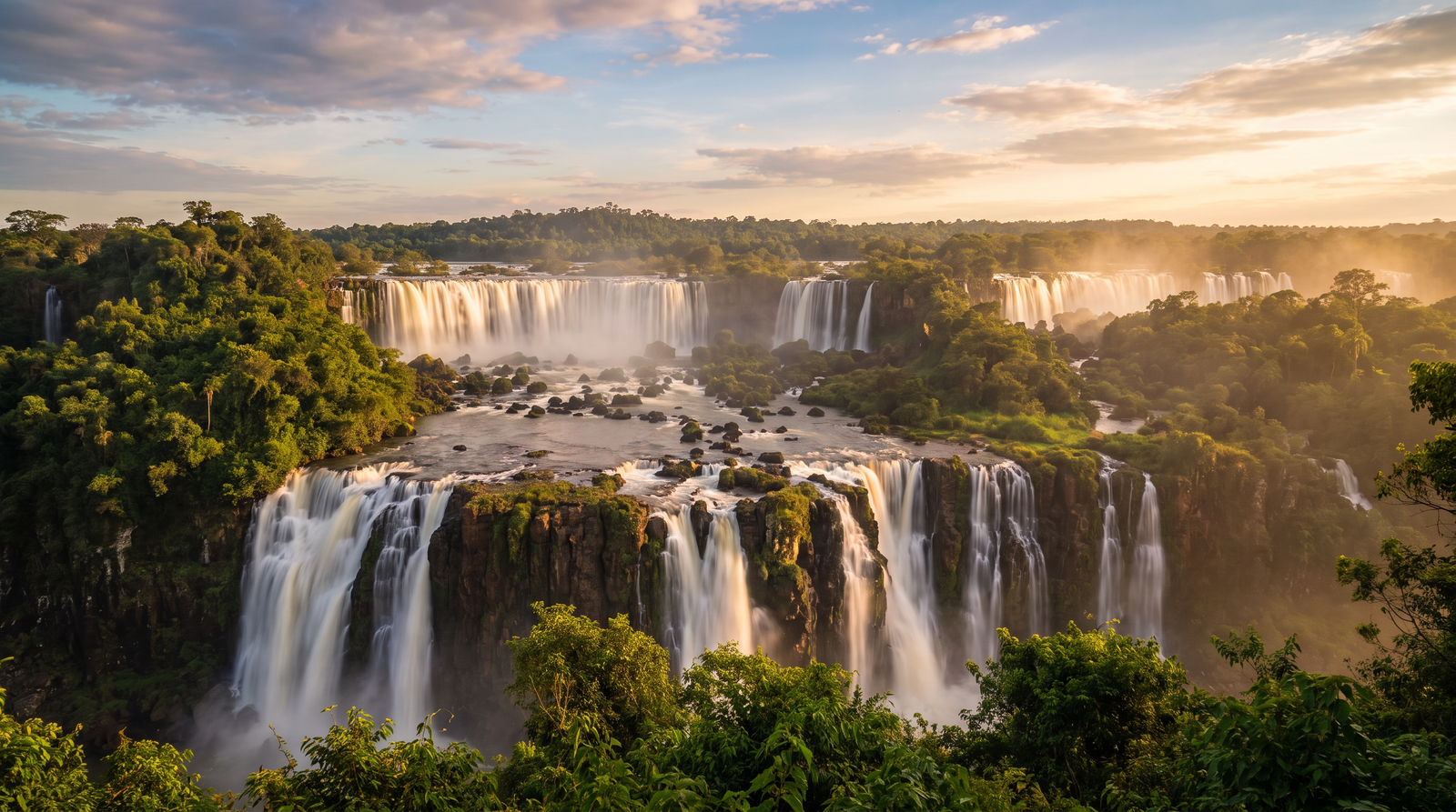 Paisaje de Paraguay con cobertura 4G/5G de la eSIM de PuraSIM