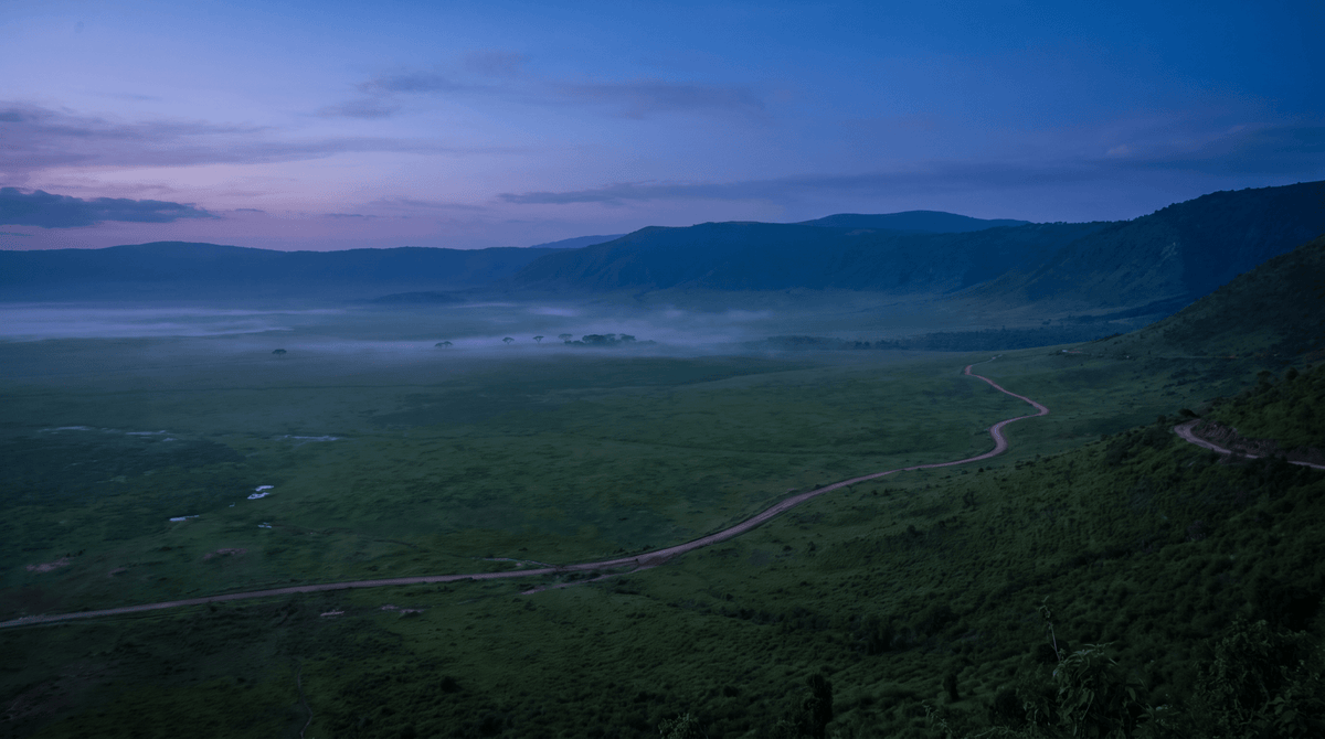 Tramonto – Tanzania – connessi con dati mobili senza roaming