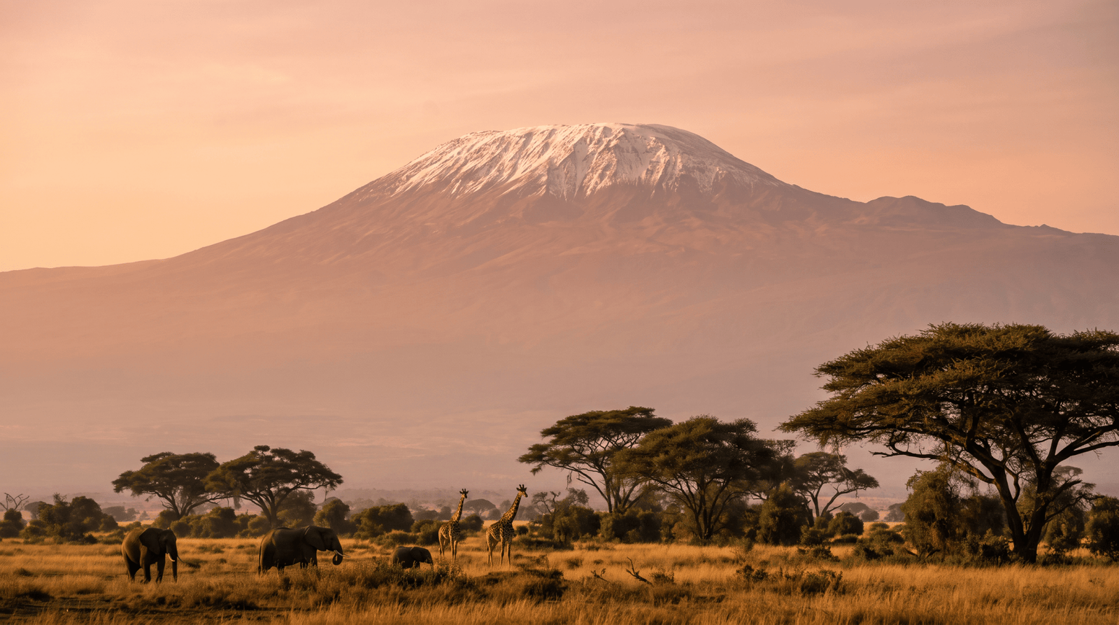 Paisaje de Tanzania con cobertura 4G/5G de la eSIM de PuraSIM