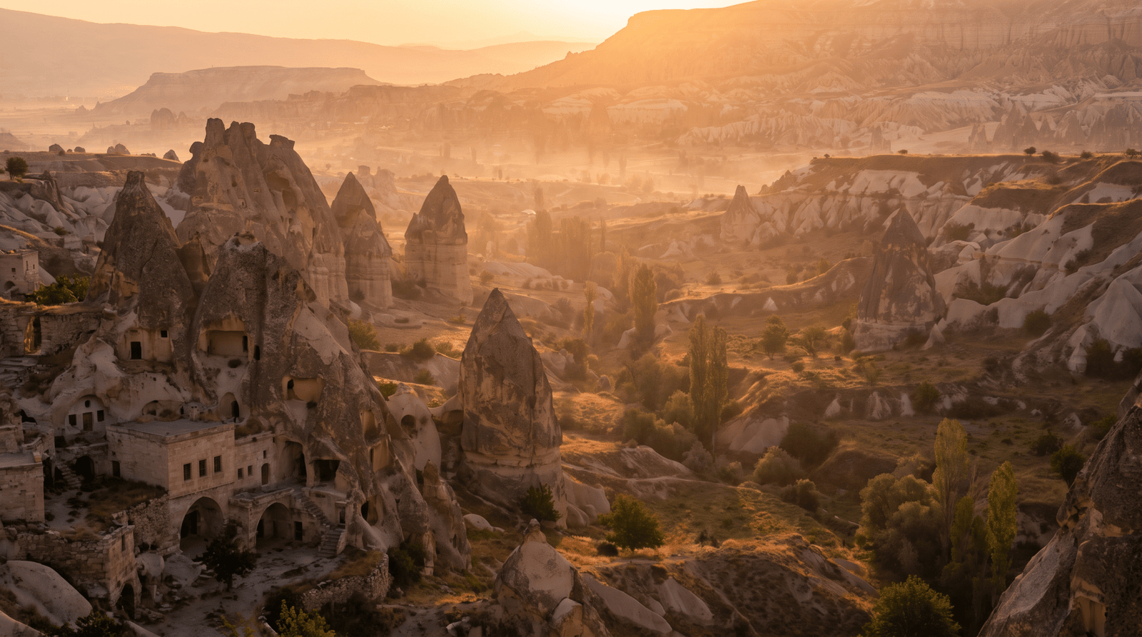 Paisaje de Turquía con cobertura 4G/5G de la eSIM de PuraSIM