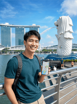 eSIM Singapour, Malaisie et Thaïlande