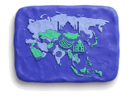 eSIM Asia 7 Countries claymotion