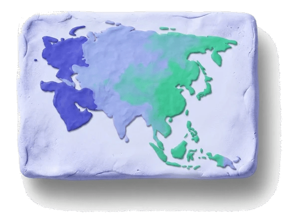 eSIM Asia 20+ Countries claymotion