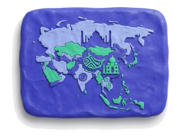eSIM Asia 7 Countries claymotion