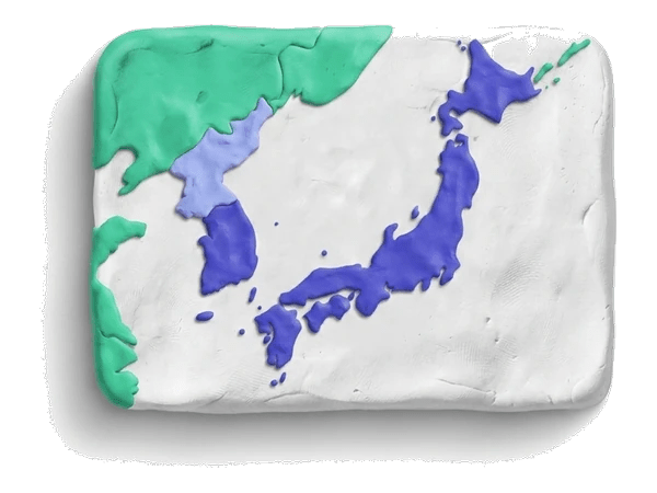 eSIM Japan and South Korea claymotion