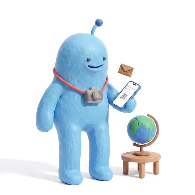 Receive the QR by email