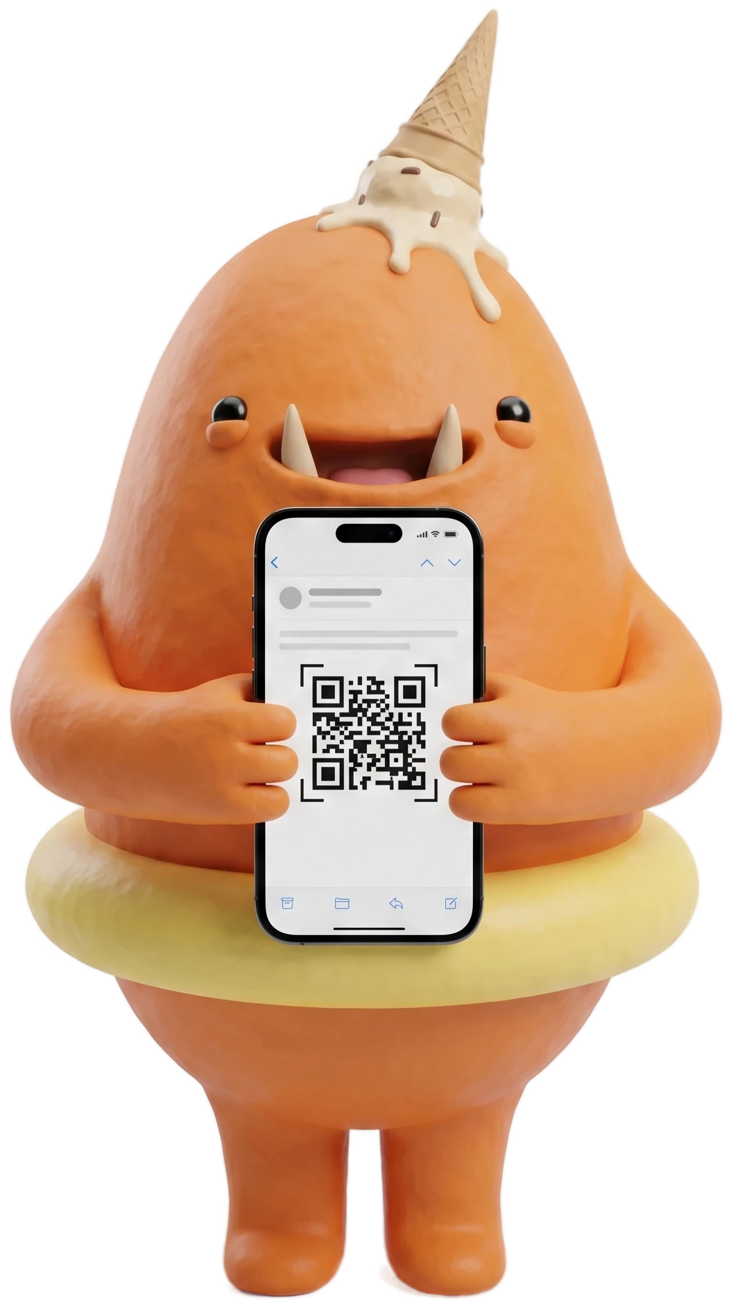Recibes el código QR de tu eSIM por email y lo escaneas