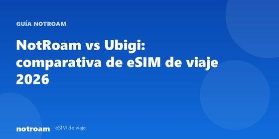 PuraSim vs Ubigi: comparativa de eSIM de viaje 2026
