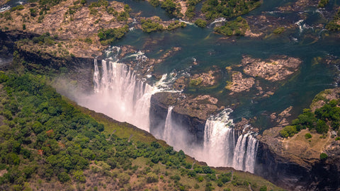 eSIM para Zambia: internet en las cataratas Victoria y el safari