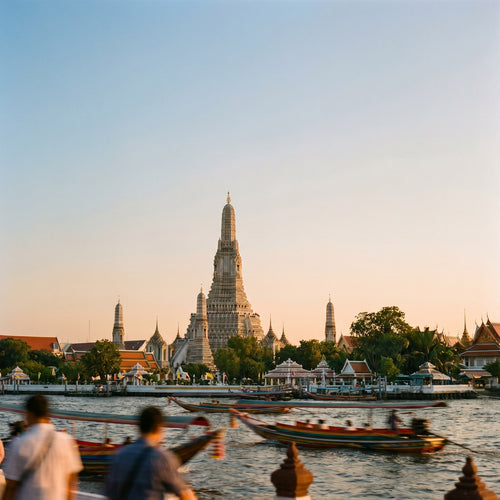 Vista de Tailandia para viajeros con eSIM de datos