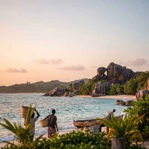 Vista de Seychelles para viajeros con eSIM de datos