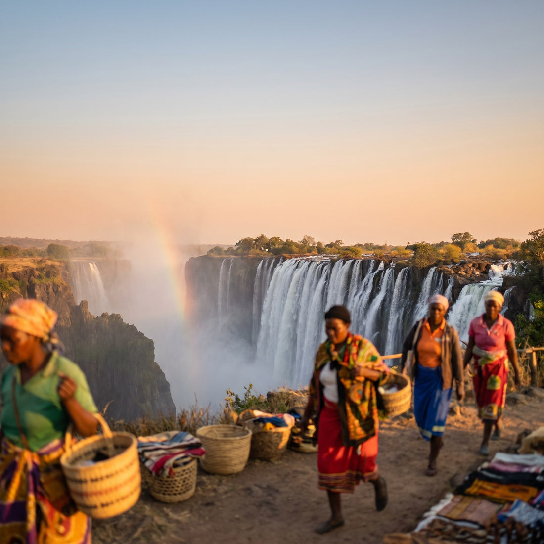 Vista de África para viajeros con eSIM de datos