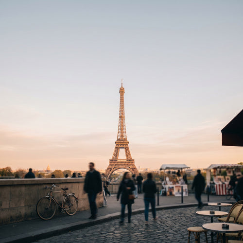Vista de Francia para viajeros con eSIM de datos