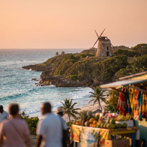 Vista de Barbados para viajeros con eSIM de datos
