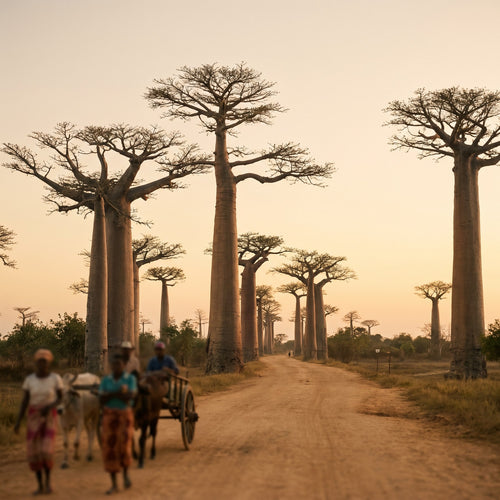 Vista de Madagascar para viajeros con eSIM de datos