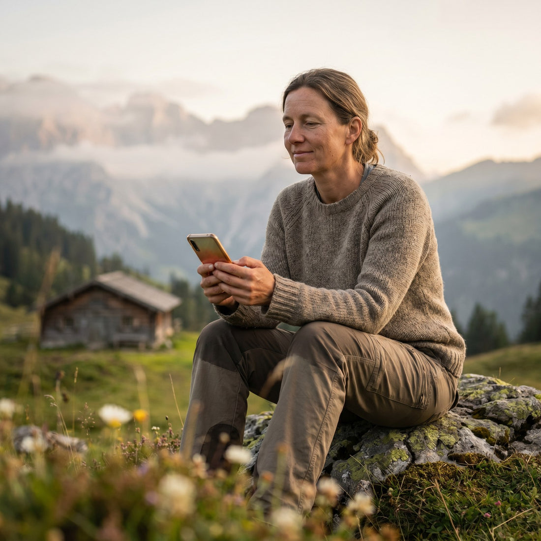 Viajero conectado en Alemania con la eSIM de PuraSIM
