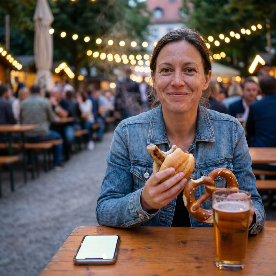 Gastronomía de Alemania compartida al momento gracias a la eSIM