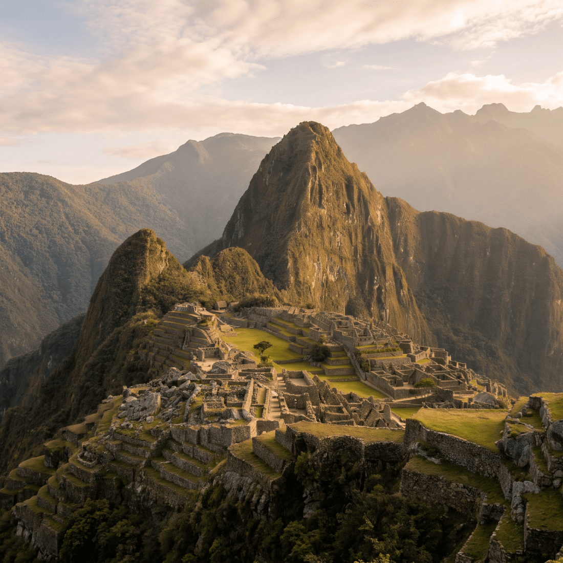 Paisaje de América del Sur con cobertura 4G/5G de la eSIM de PuraSIM
