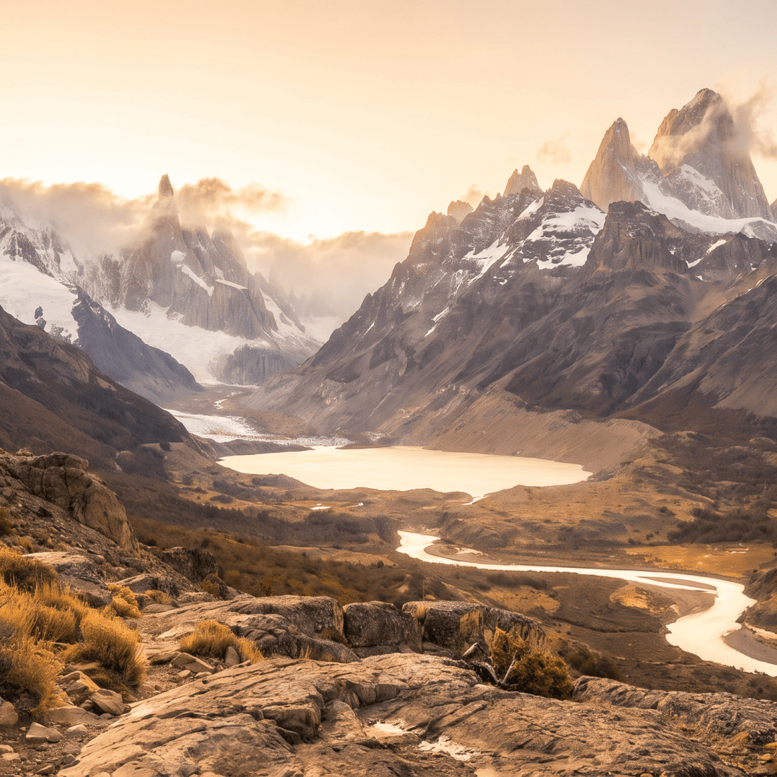 Paisaje de Argentina con cobertura 4G/5G de la eSIM de PuraSIM