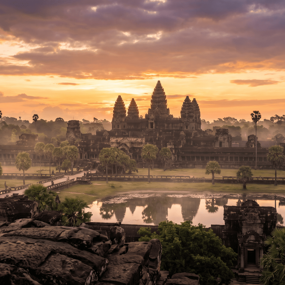 Paisaje de Asia 12 Países con cobertura 4G/5G de la eSIM de PuraSIM