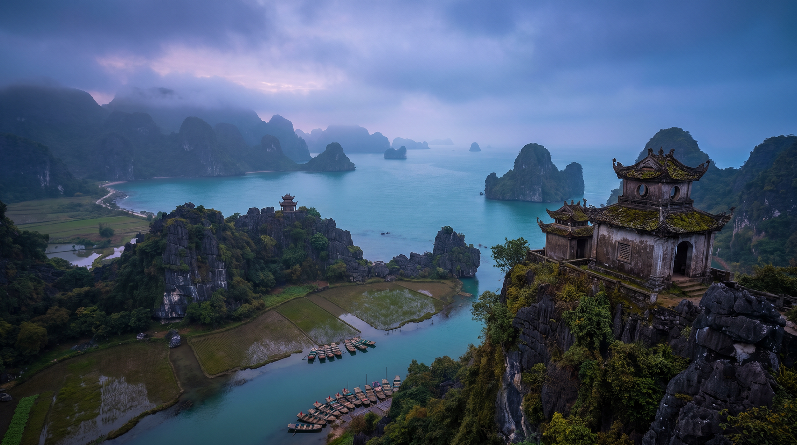 Atardecer en Asia 20 Países, conectado con datos móviles sin roaming