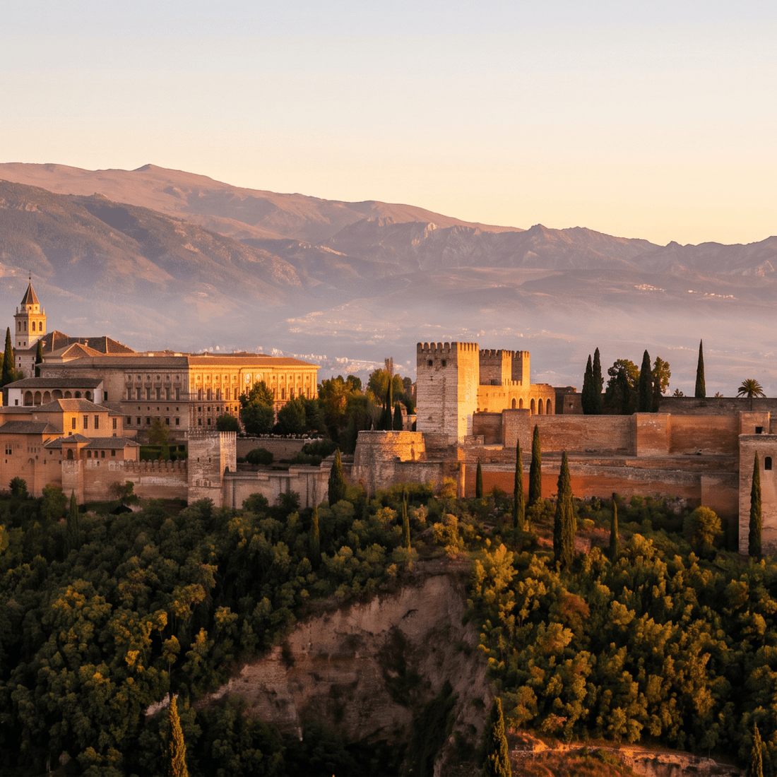 Paisaje de España con cobertura 4G/5G de la eSIM de PuraSIM