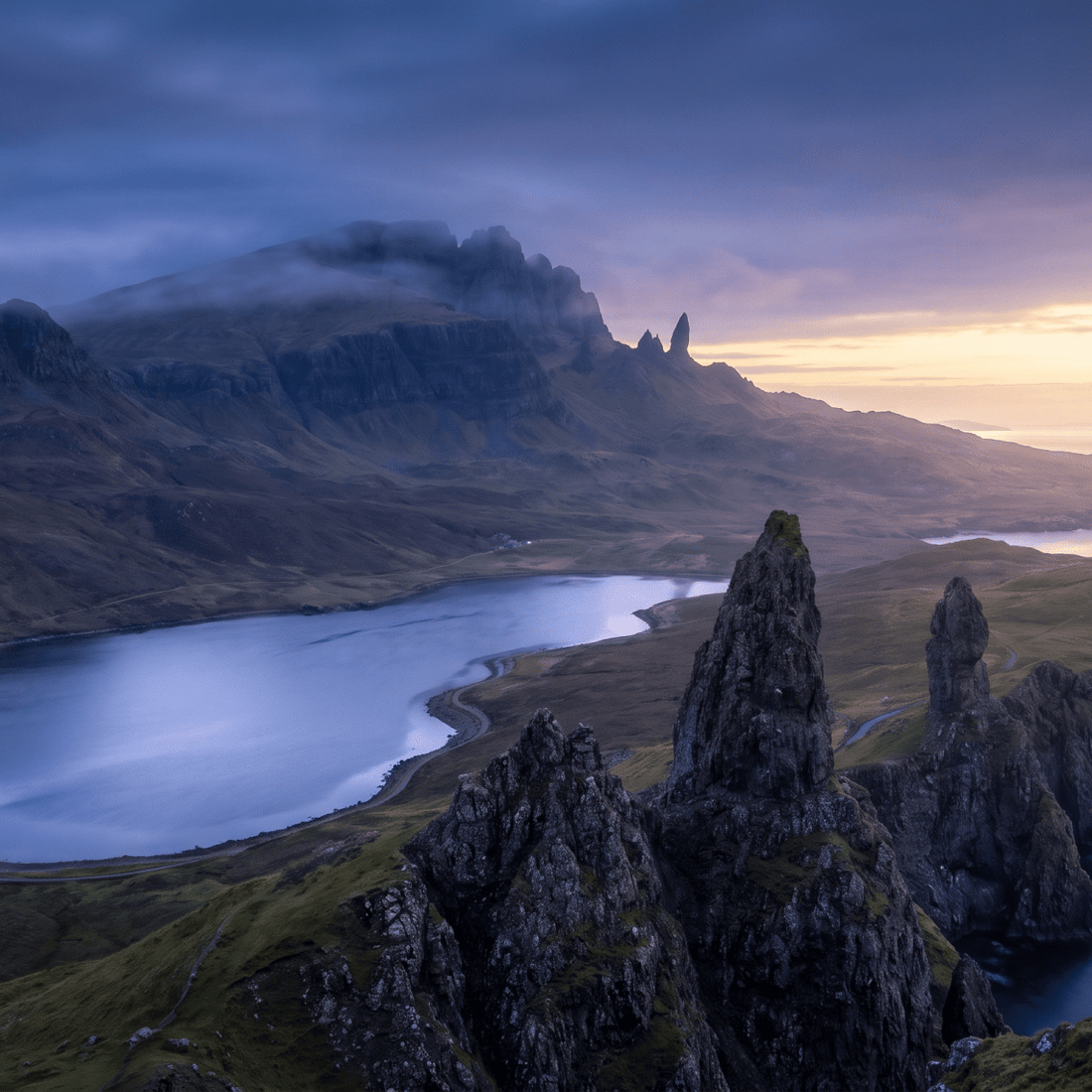 Atardecer en Europa 30 Países, conectado con datos móviles sin roaming