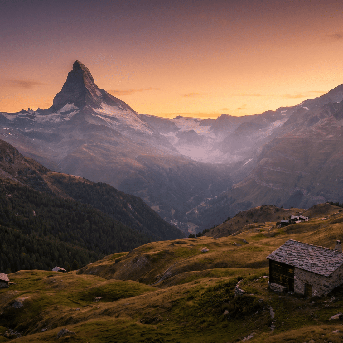 Paisaje de Europa con cobertura 4G/5G de la eSIM de PuraSIM