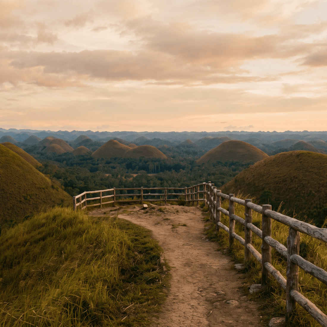 Paisaje de Filipinas con cobertura 4G/5G de la eSIM de PuraSIM