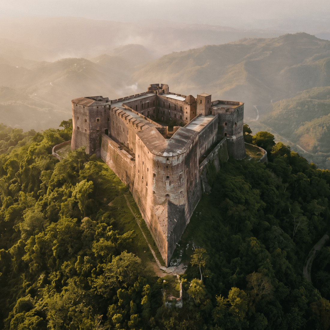 Paisaje de Haití con cobertura 4G/5G de la eSIM de PuraSIM