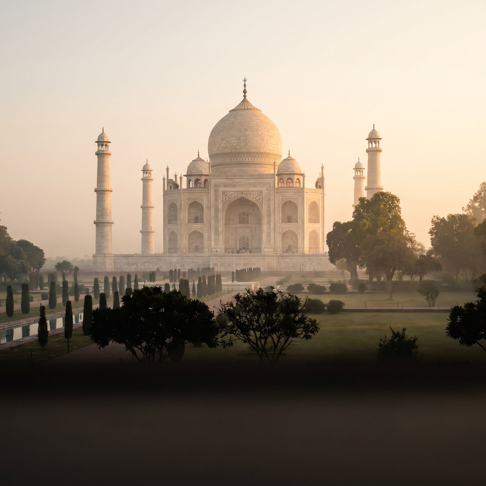 Atardecer en India, conectado con datos móviles sin roaming