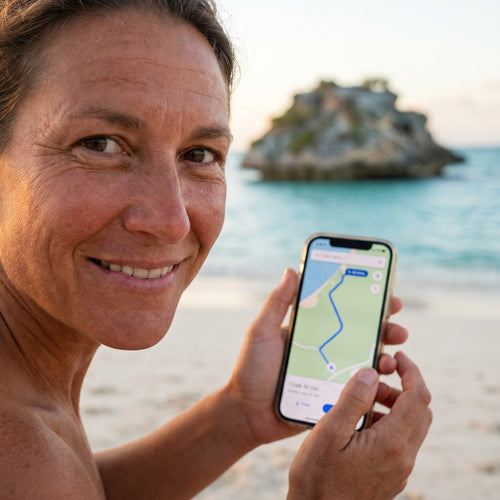 eSIM de Islas Turcas y Caicos: internet de viaje que se activa con un código QR