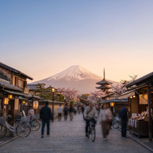 Vista de Japón para viajeros con eSIM de datos