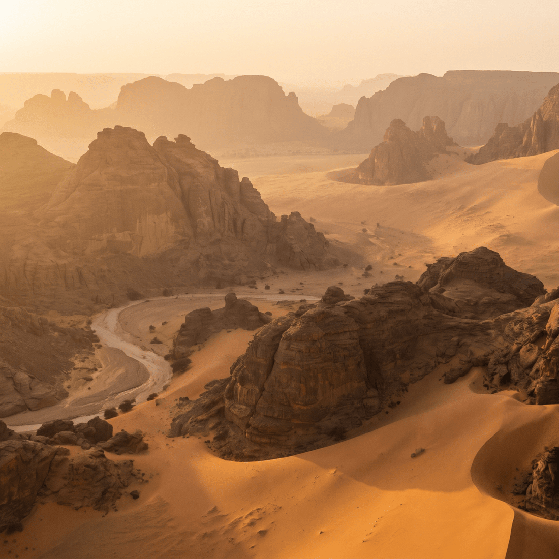 Paisaje de Níger con cobertura 4G/5G de la eSIM de PuraSIM