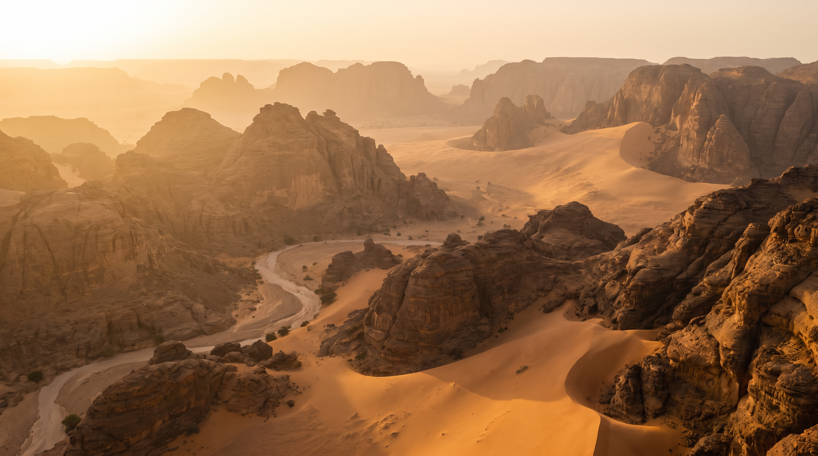 Paisaje de Níger con cobertura 4G/5G de la eSIM de PuraSIM