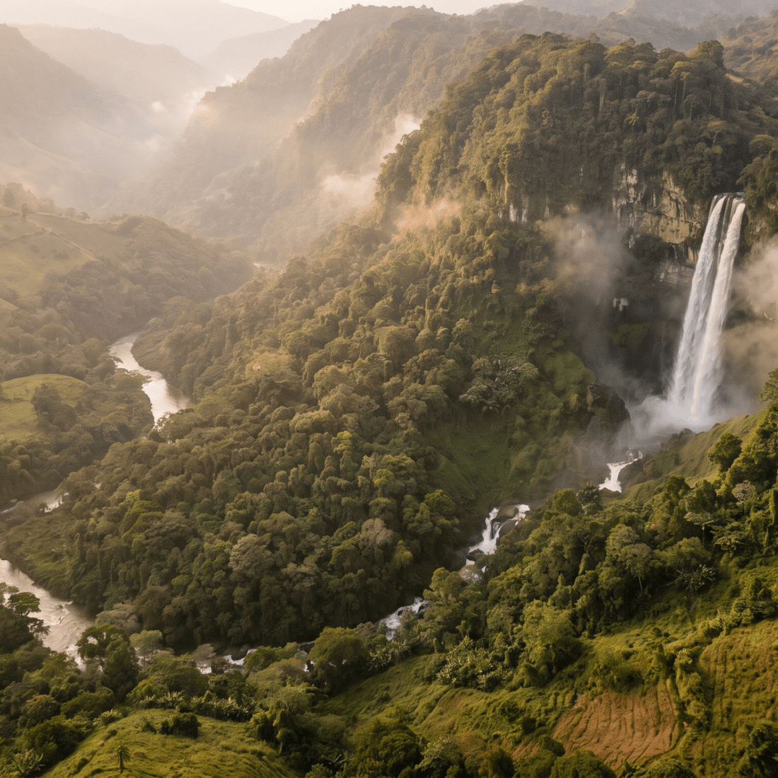 Paisaje de San Martín con cobertura 4G/5G de la eSIM de PuraSIM